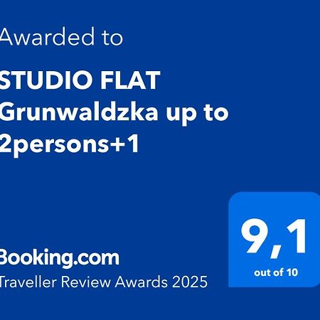 Studio Flat Grunwaldzka Up To 2Persons+1 Wroclaw Luaran gambar